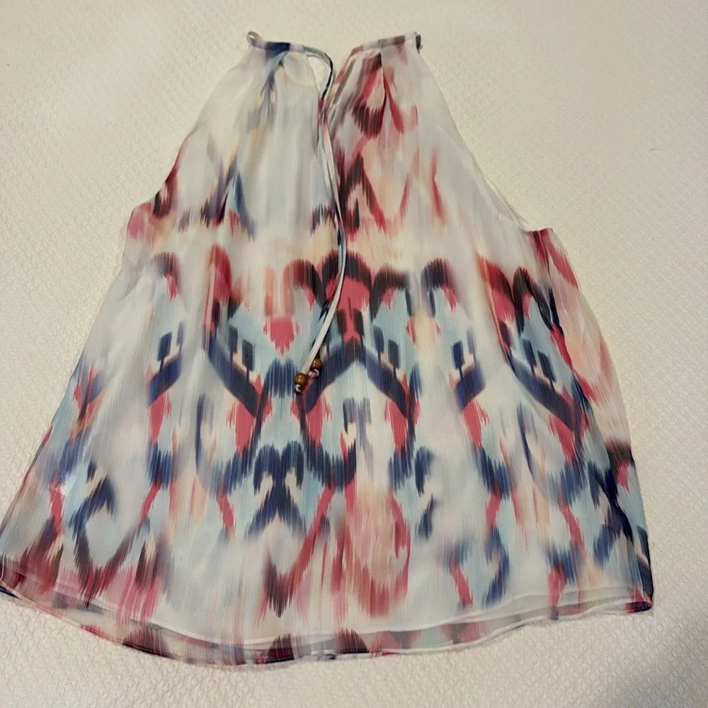 Ramy Brook Multicolor Sleeveless Blouse - Picture 3 of 6